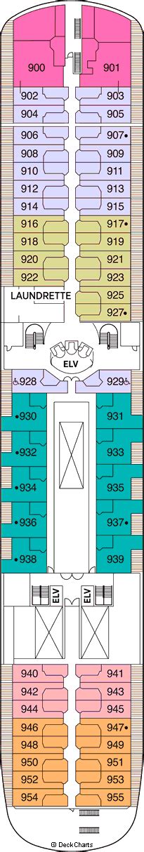 Seven Seas Navigator Deck Plans: Ship Layout, Staterooms & Map - Cruise Critic