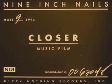 Video of the Night: Nine Inch Nails – ‘Closer’ [VIDEO]