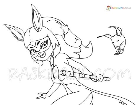 Ladybug and Cat Noir Coloring Pages