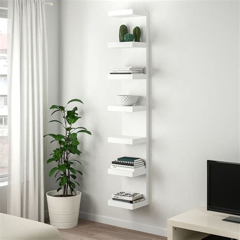 LACK Wall shelf unit, white, 11 3/4x74 3/4 " - IKEA | Scaffali per ...