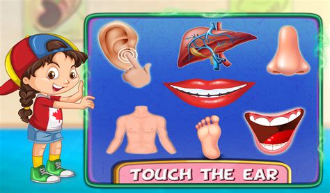 Amazon.com: Kids Human Body Parts: Learning Game : Apps & Games