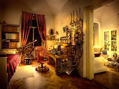 Steampunk Decor - How to decorate your home steampunk style?