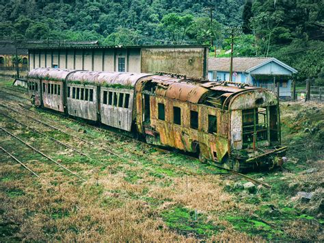 Railway History Slowly Rotting Away | An old British Armstro… | Flickr