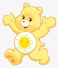 Transparent Care Bear Clipart - Funshine Bear Care Bear, HD Png Download , Transparent Png Image ...