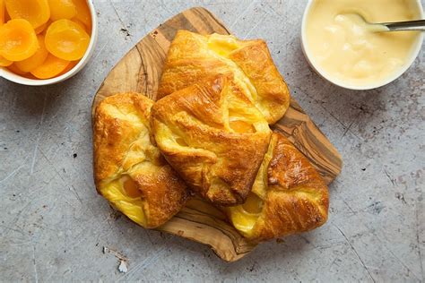 Delicious apricot pastries - apricot custard Danish pastries - A Mummy Too