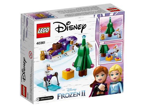 LEGO Disney Frozen 2 Olaf's Traveling Sleigh (40361) Promotional Set Revealed - The Brick Fan