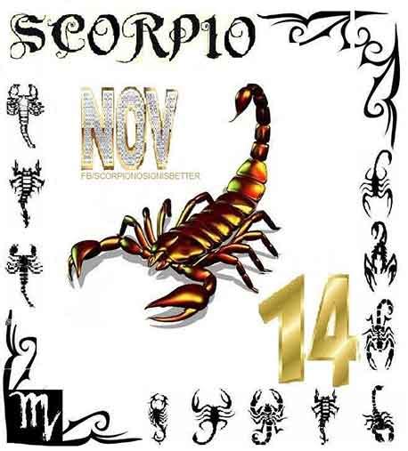 Scorpio Born on November 14