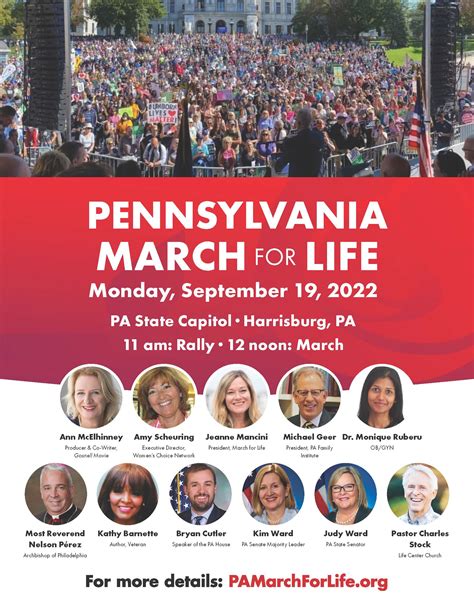 Pennsylvania March for Life Brings Thousands to Harrisburg, First Official State March in the ...