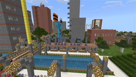 Raionny City MCPE map - All for Minecraft PE game