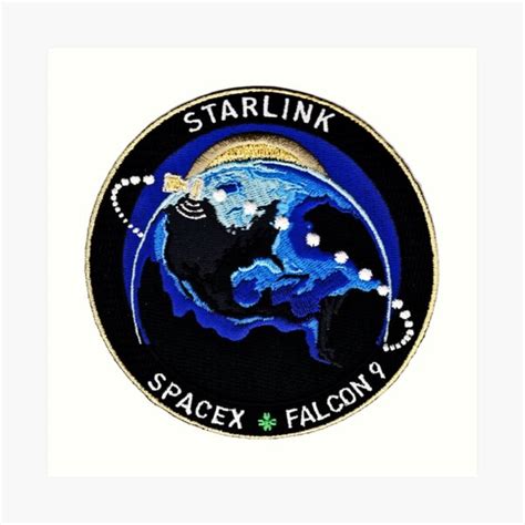 "Starlink Logo" Art Print for Sale by Quatrosales | Redbubble