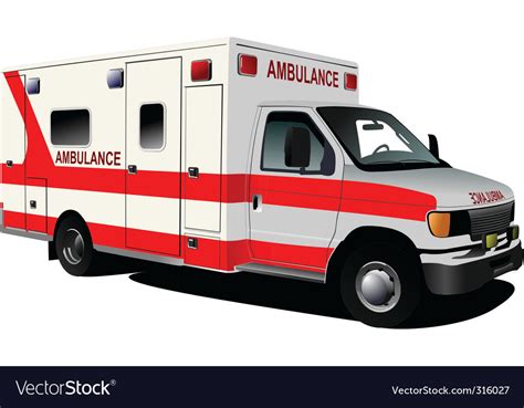 Ambulance Royalty Free Vector Image - VectorStock