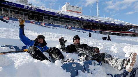 GALLERY: Snow shovelers clear Highmark Stadium ahead of Bills-Steelers ...