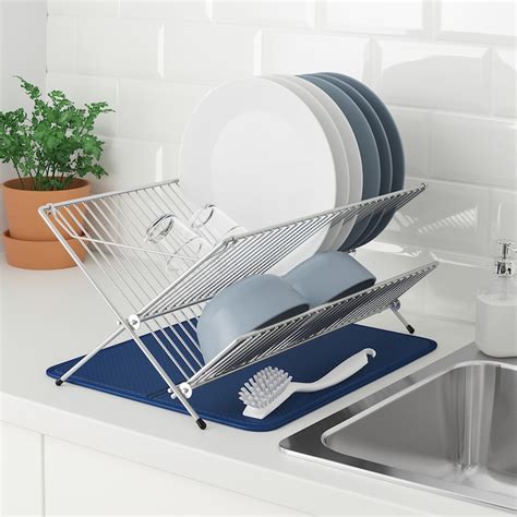 KVOT dish drainer, galvanised - IKEA