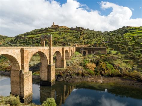 Trajan`s Bridge. Alcantara, Spain. for More Than 1,000 Years it Was the Longest Arch Bridge in ...