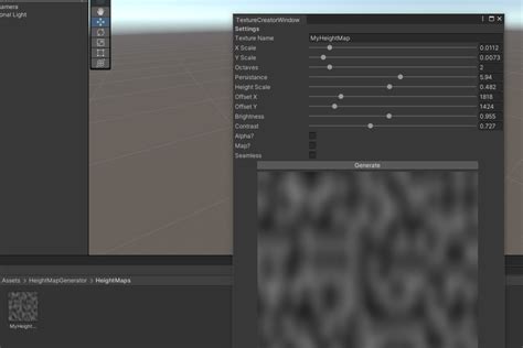 HeightMap Generator | 모델링 | Unity Asset Store