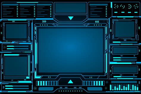 Control panel abstract Technology futuristic 528887 Vector Art at Vecteezy