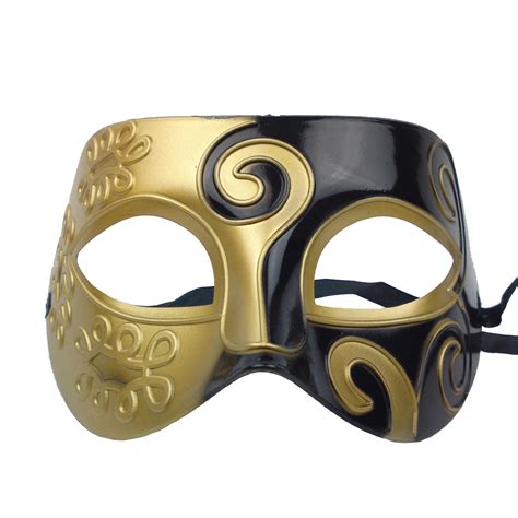 Gold Black Mask | Masquerade Fun