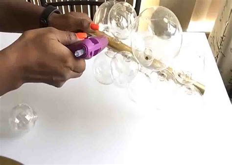 Easy DIY Bubble Chandelier Tutorial