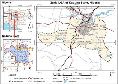 The Study Area Source: GIS unit, Department of Geography, Gombe State ...