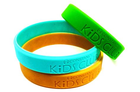 Custom Silicone Bracelets, Rubber Wristbands Free Designer