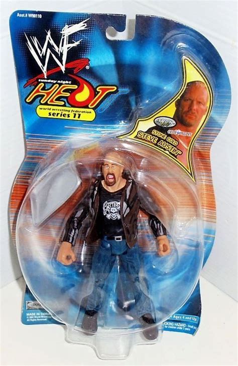 Stone Cold Steve Austin WWF Sunday Night Heat 11 action figure NIB Jak ...