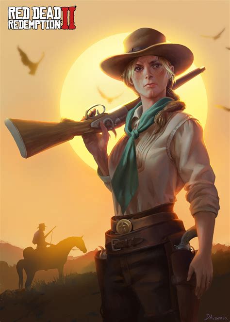 Sadie-Red Dead: Redemption Fanart by dannis1982 on DeviantArt