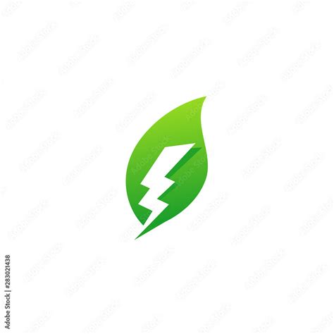 Green Energy Logo Design Element. Power energy icon symbol design Stock ...