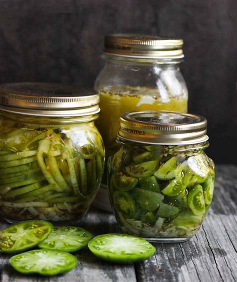 Green Tomato Pickles | Summer's Best Pickle! - SoupAddict