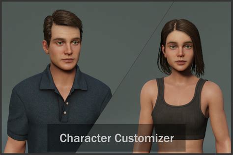 Character Customizer | Game Toolkits | Unity Asset Store