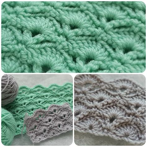 The Easy Shell Stitch Free crochet pattern & Video Tutorial | Crochet patterns, Crochet shell ...