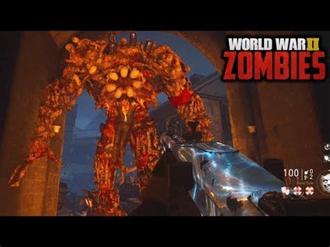 WW2 ZOMBIES - FULL MAIN EASTER EGG HUNT GAMEPLAY!!! (Call of Duty WW2 ...