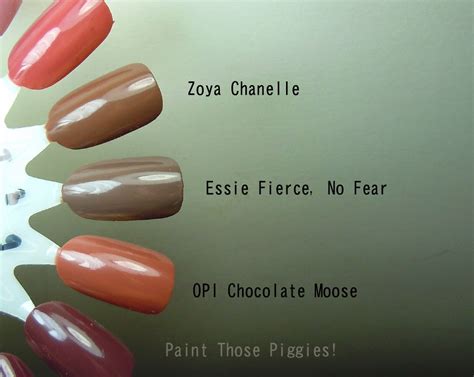 Paint Those Piggies!: Zoya Naturel Deux Comparisons
