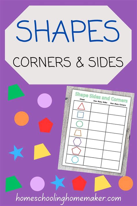 Preschool Shape Worksheet | Shapes worksheets, Shapes preschool, Homeschool worksheets