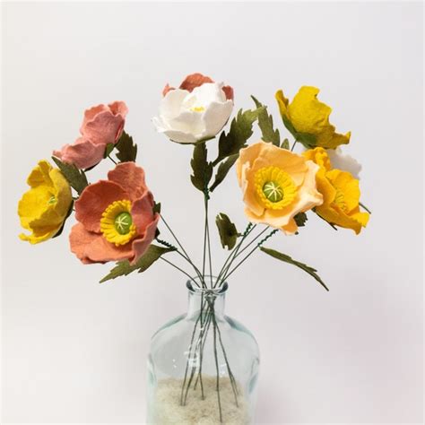 Poppy Arrangement - Etsy