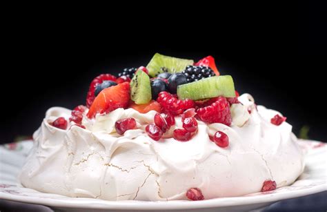 Pavlova - A glorious dessert that tastes as good s it looks!