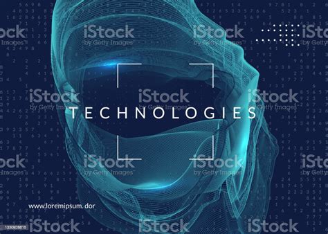 Digital Technology Abstract Background Artificial Intelligence Deep Learning And Big Data ...