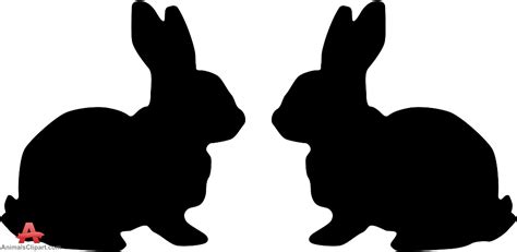 Free Rabbit Silhouette Cliparts, Download Free Rabbit Silhouette Cliparts png images, Free ...