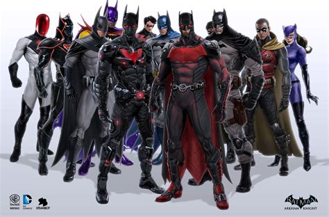 [Video Games] Batman Arkham Knight Skins. : r/DCcomics