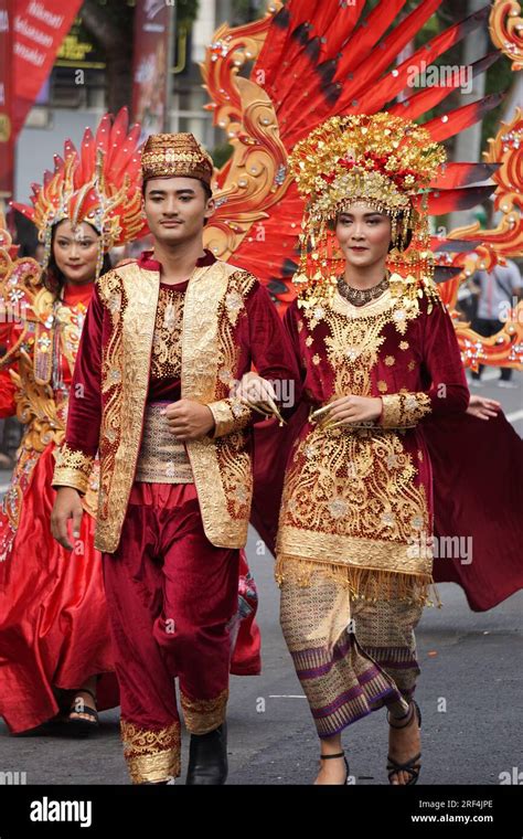 Indonesian with a traditional costume from Bangka Belitung at BEN ...