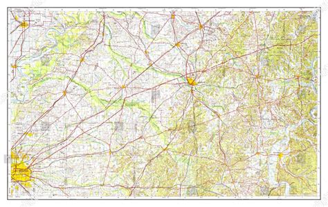 Usa Timeless Maps Blytheville Arkansas Map Editorial Stock Photo - Stock Image | Shutterstock