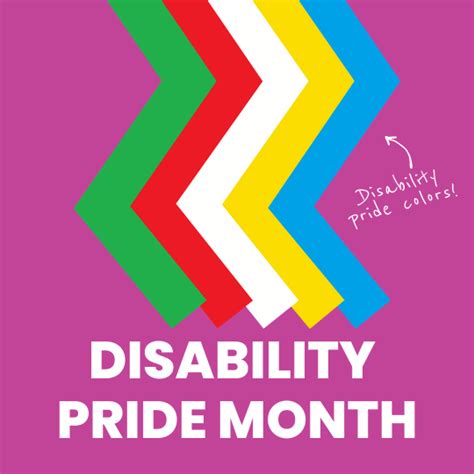 Free Disability Pride Month Communication Templates