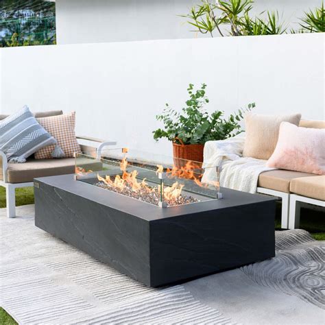 Natural Gas Fire Pit Table - Outdoor Direct