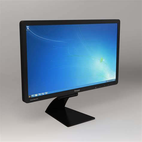 PC monitor Free 3D Model - .blend .fbx - Free3D