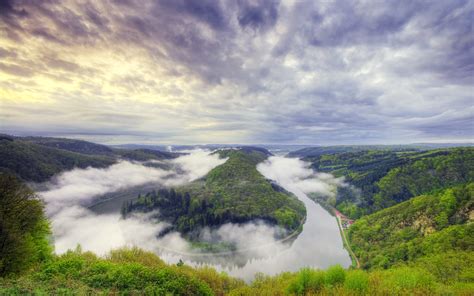 Aerial view of amazon river HD wallpaper | Wallpaper Flare