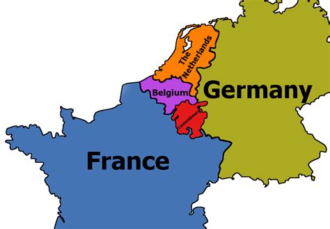 Luxembourg Map In Europe - Share Map