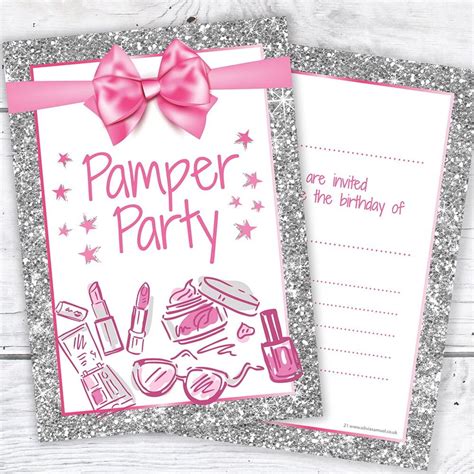 Pamper Party Free Printables