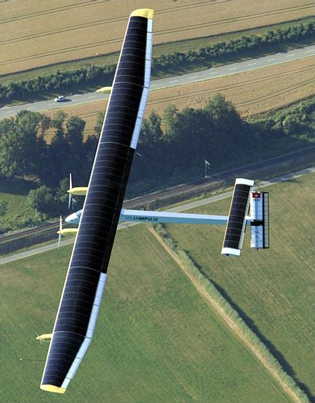 Amazing photos of a solar-powered aircraft - Rediff.com Business