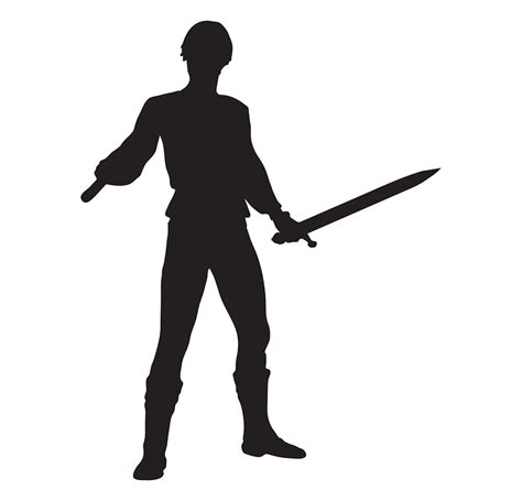 Man Fighter Silhouette · Free vector graphic on Pixabay