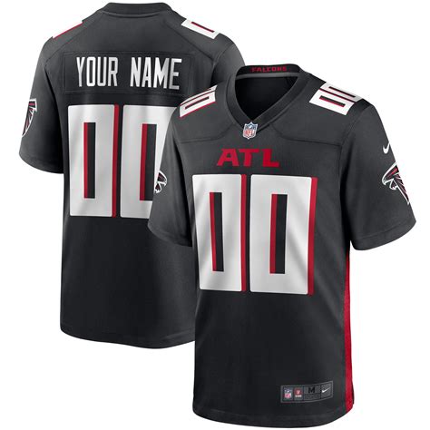 Atlanta Falcons Nike Game Team Colour Jersey - Custom - Youth