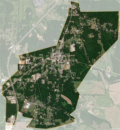 Map of Decaturville town